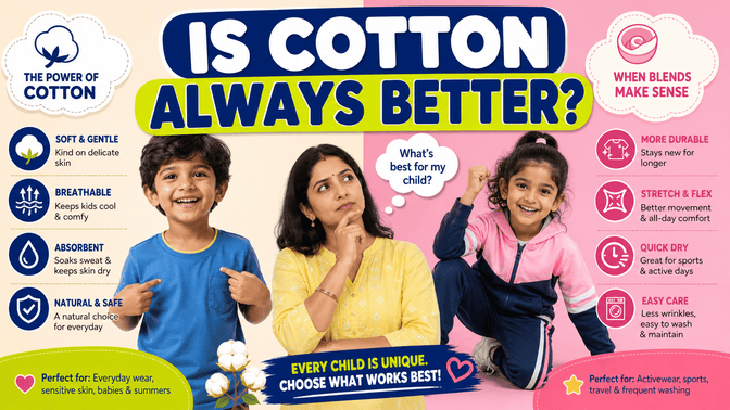 Are Cotton Clothes Better for Children? A Balanced Guide - A Tiny Bee
