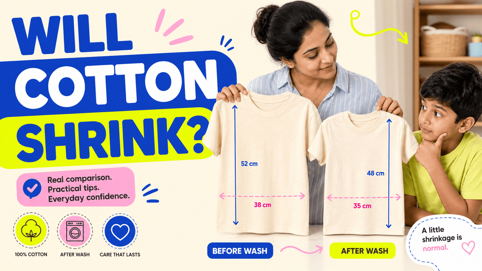 Do Cotton Kids Clothes Shrink? What Parents Should Know - A Tiny Bee