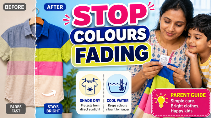 How to Stop Cotton Clothes Fading: A Label-First Guide - A Tiny Bee