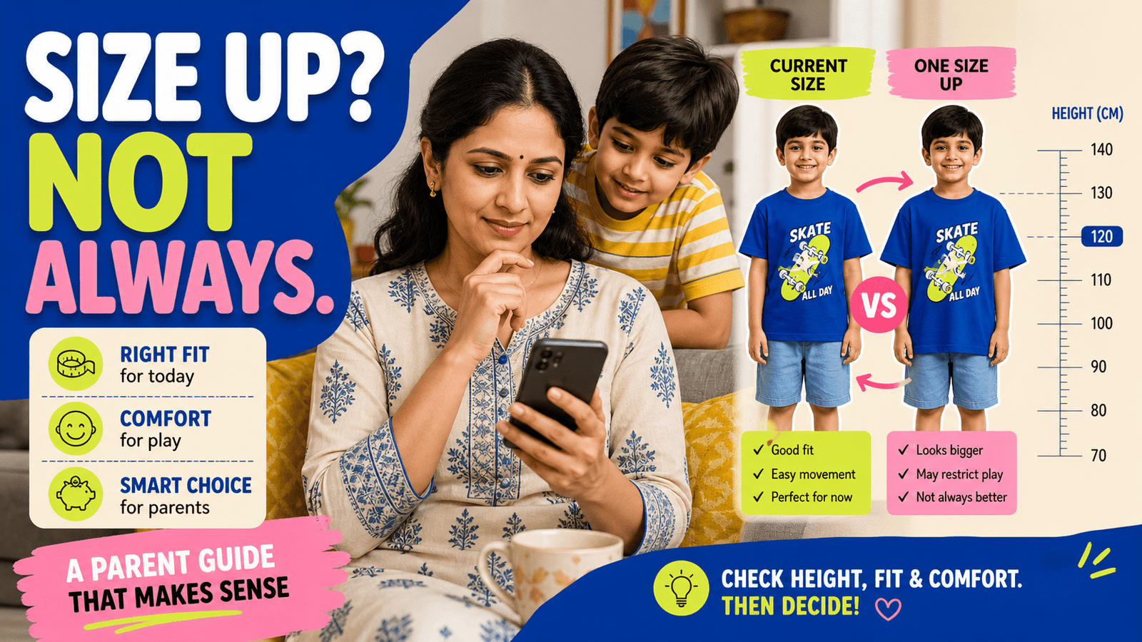 Should You Size Up When Buying Kids Clothes Online? - A Tiny Bee