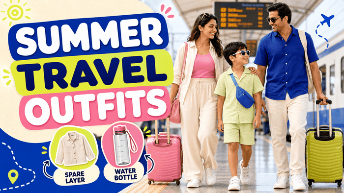 What Should Kids Wear While Travelling in Summer? - A Tiny Bee