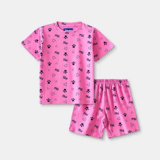 Tiny Paws Shorts Set