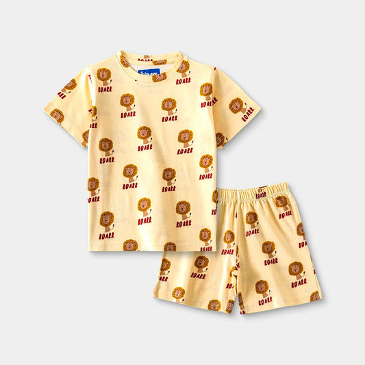 Roar Lion Shorts Set