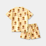Roar Lion Shorts Set