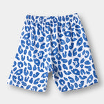Blue Spots Shorts Set
