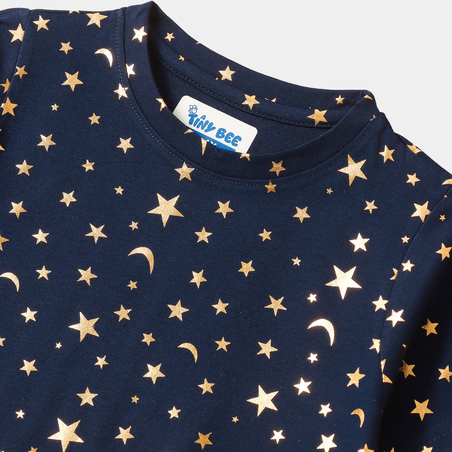 Foil Star Shorts Set