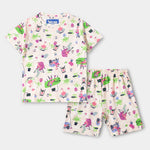 Flamingo Shorts Set