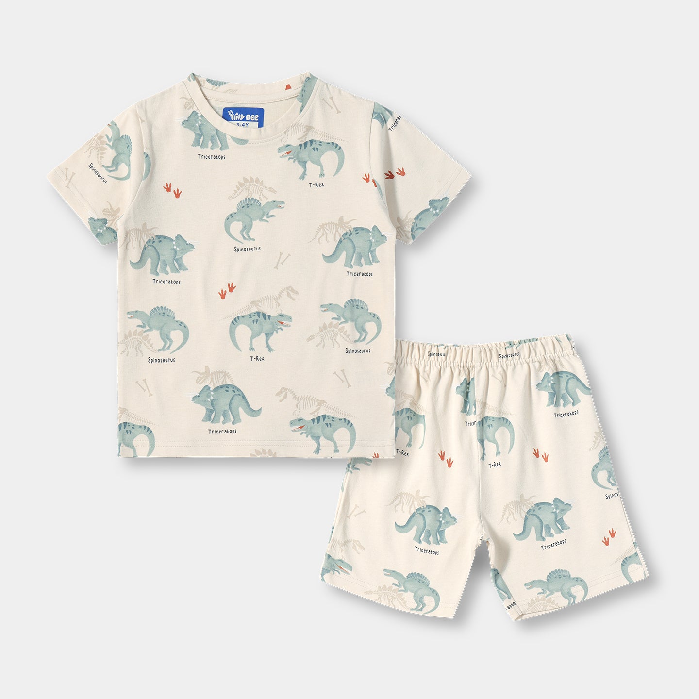 Dino Squad Shorts Set
