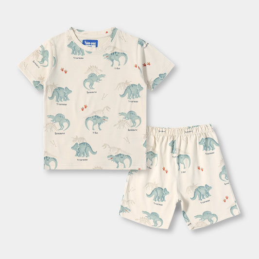 Dino Squad Shorts Set