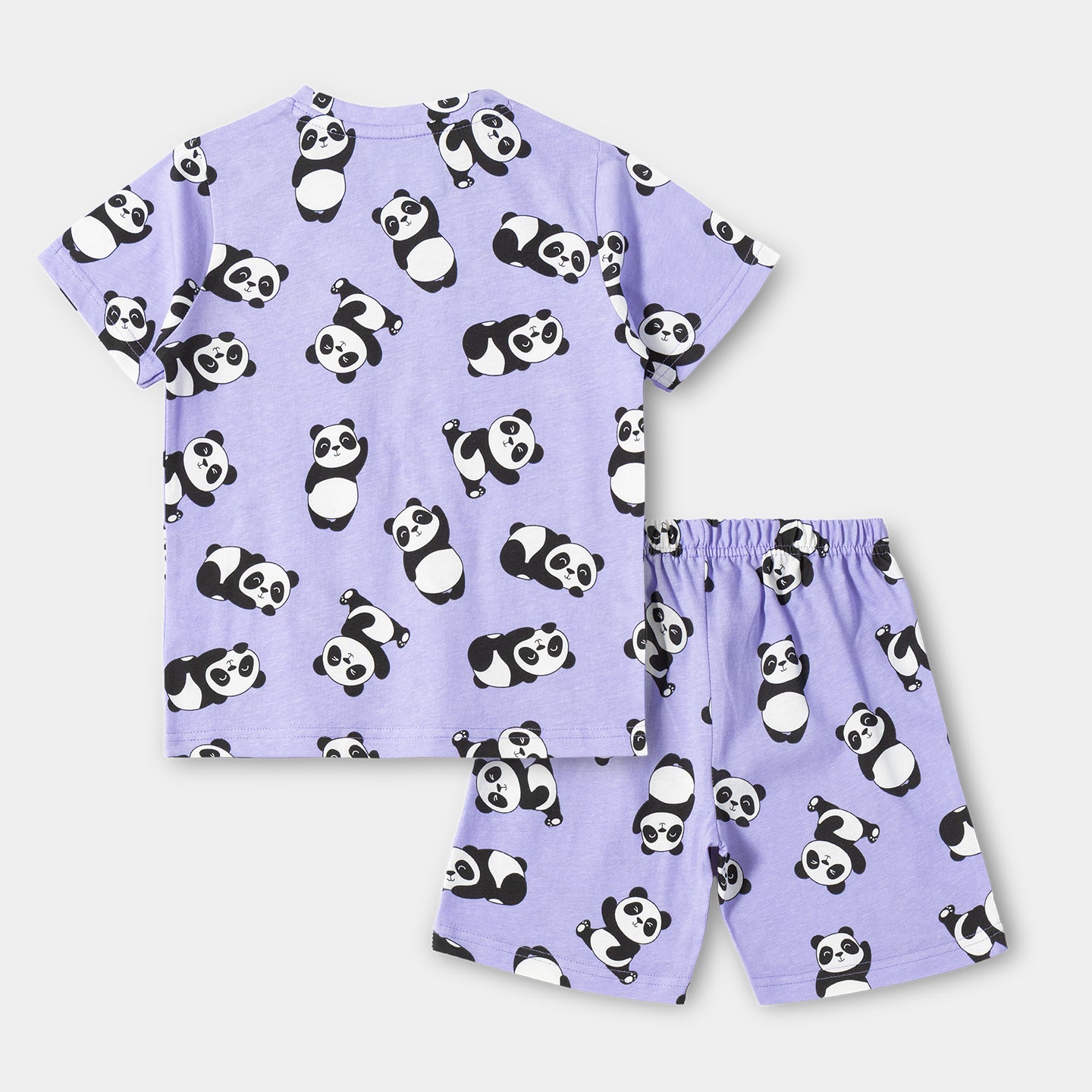 Panda Shorts Set