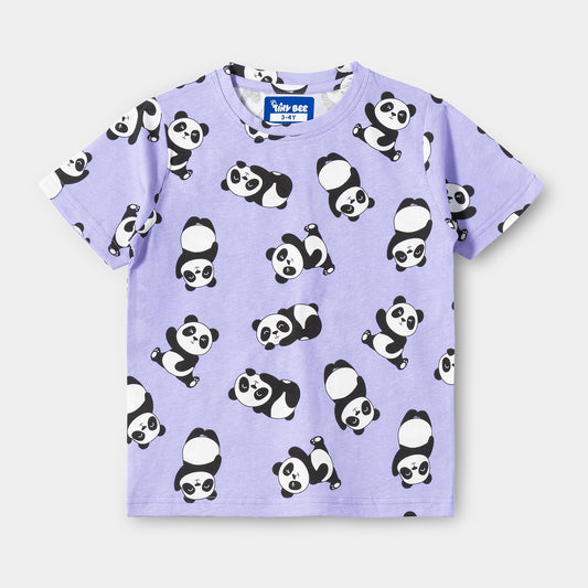 Panda Shorts Set