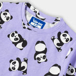 Panda Shorts Set
