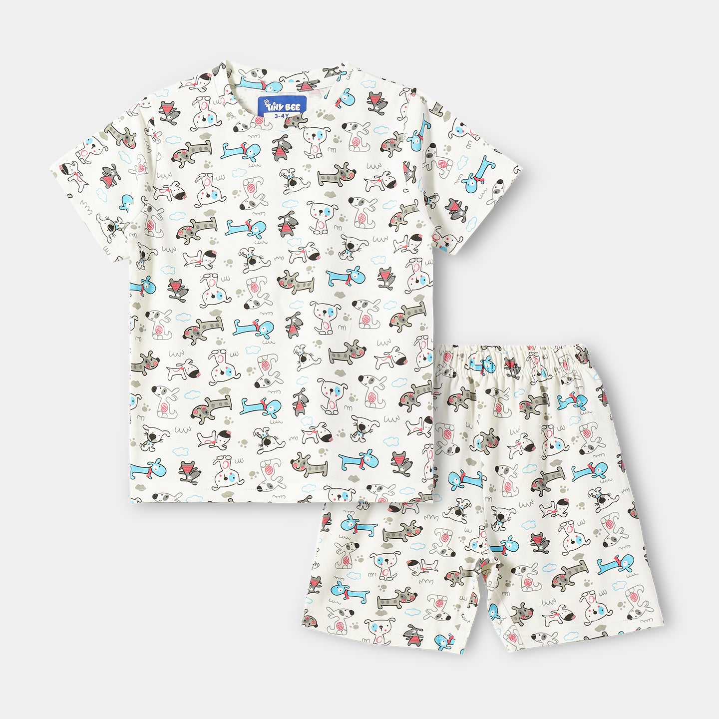 Playful Paws Shorts Set