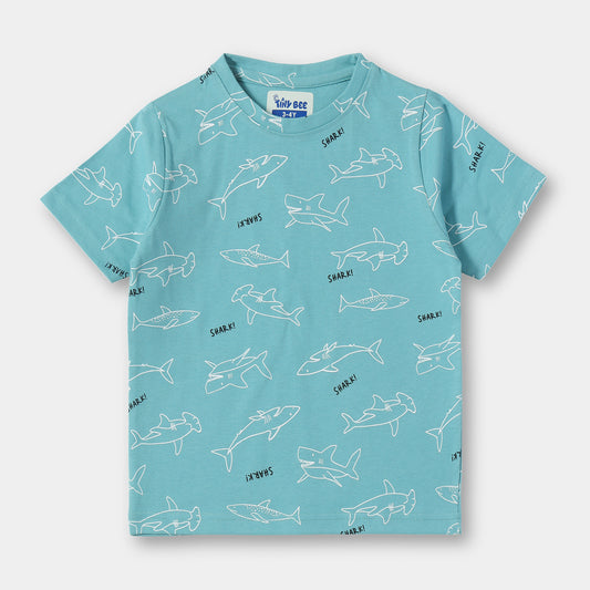 Shark Tales Shorts Set