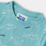 Shark Tales Shorts Set
