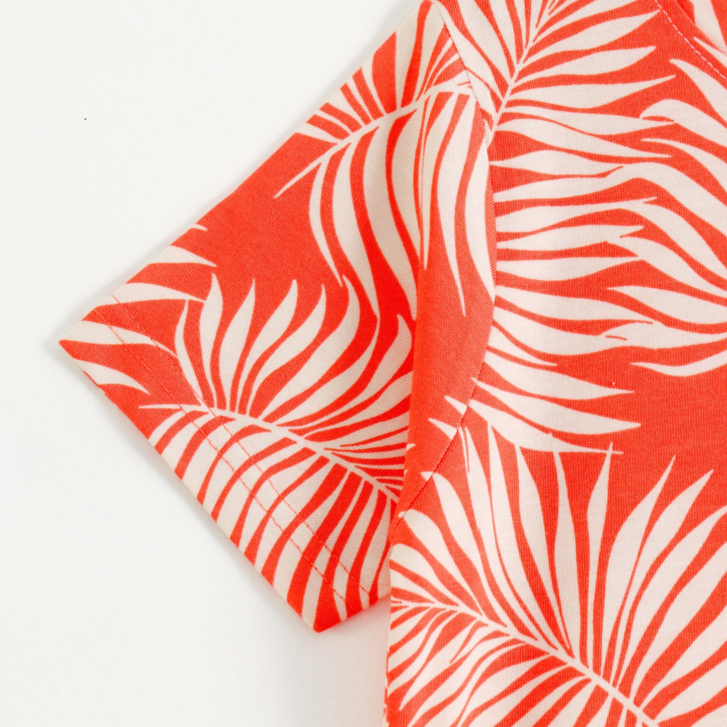 Coral Palm Summer Shorts Set (Unisex)