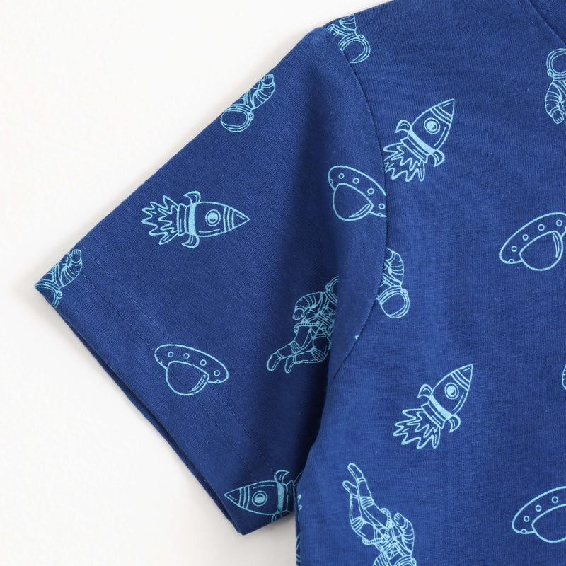 Ocean Shell Shorts Set (Unisex) cotton kids shorts set - image 6