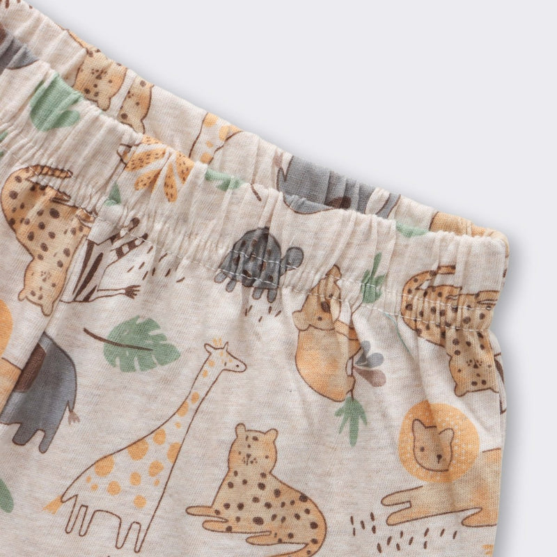 Pastel Safari Shorts Set (Unisex) - A Tiny Bee