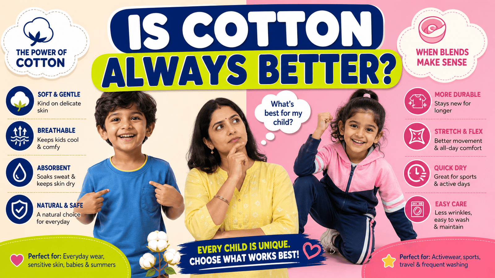 Are Cotton Clothes Better for Children? A Balanced Guide - A Tiny Bee