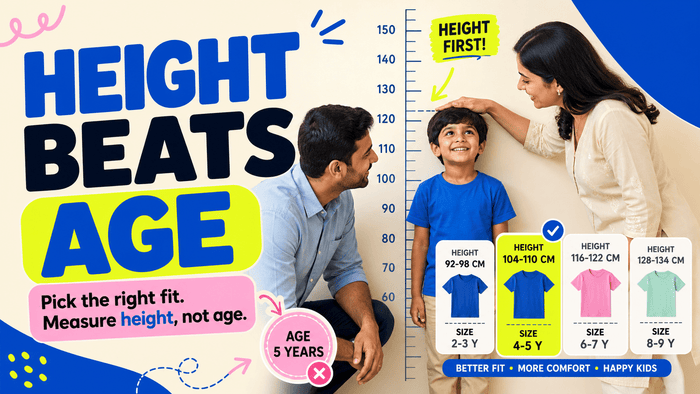 Kids Clothing Size by Height: Better Than Age Alone? - A Tiny Bee