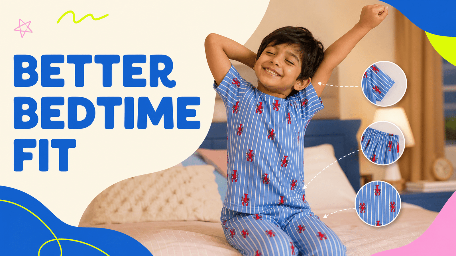 Kids Night Suits: How to Choose Fabric, Fit and Sleeve Length - A Tiny Bee
