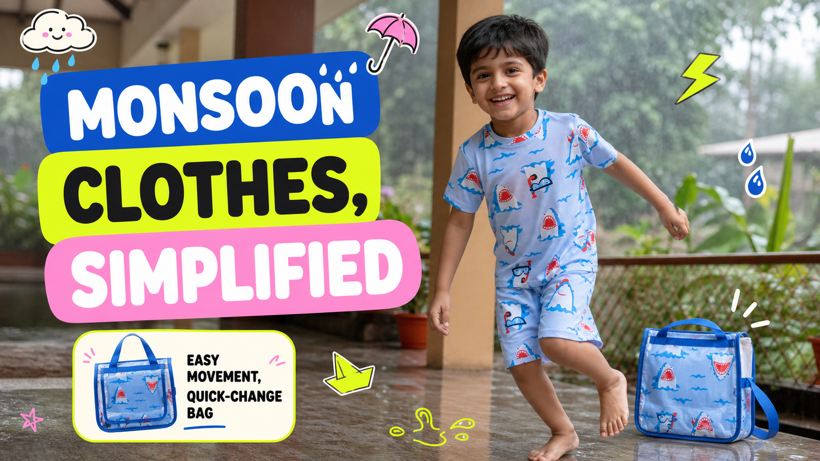 Monsoon Clothes for Kids in India: A Practical Guide - A Tiny Bee