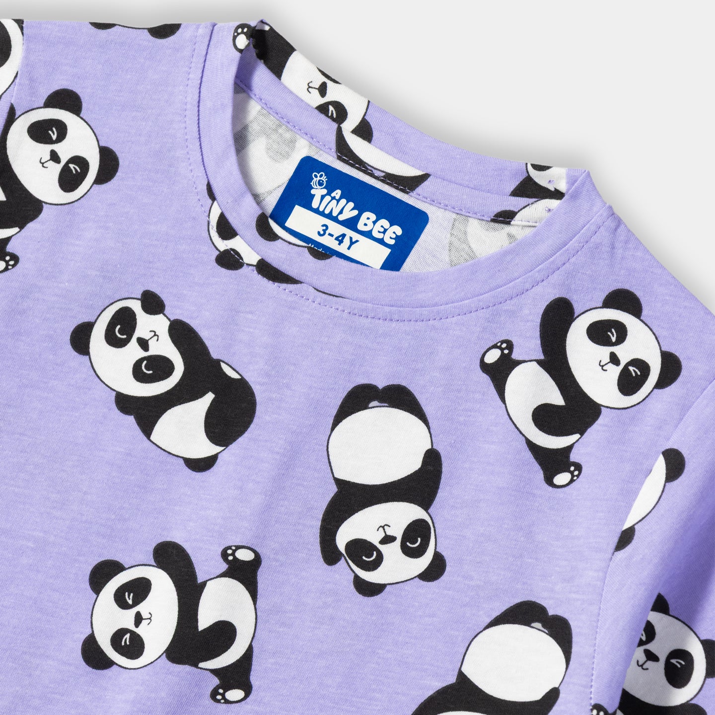 Panda Shorts Set