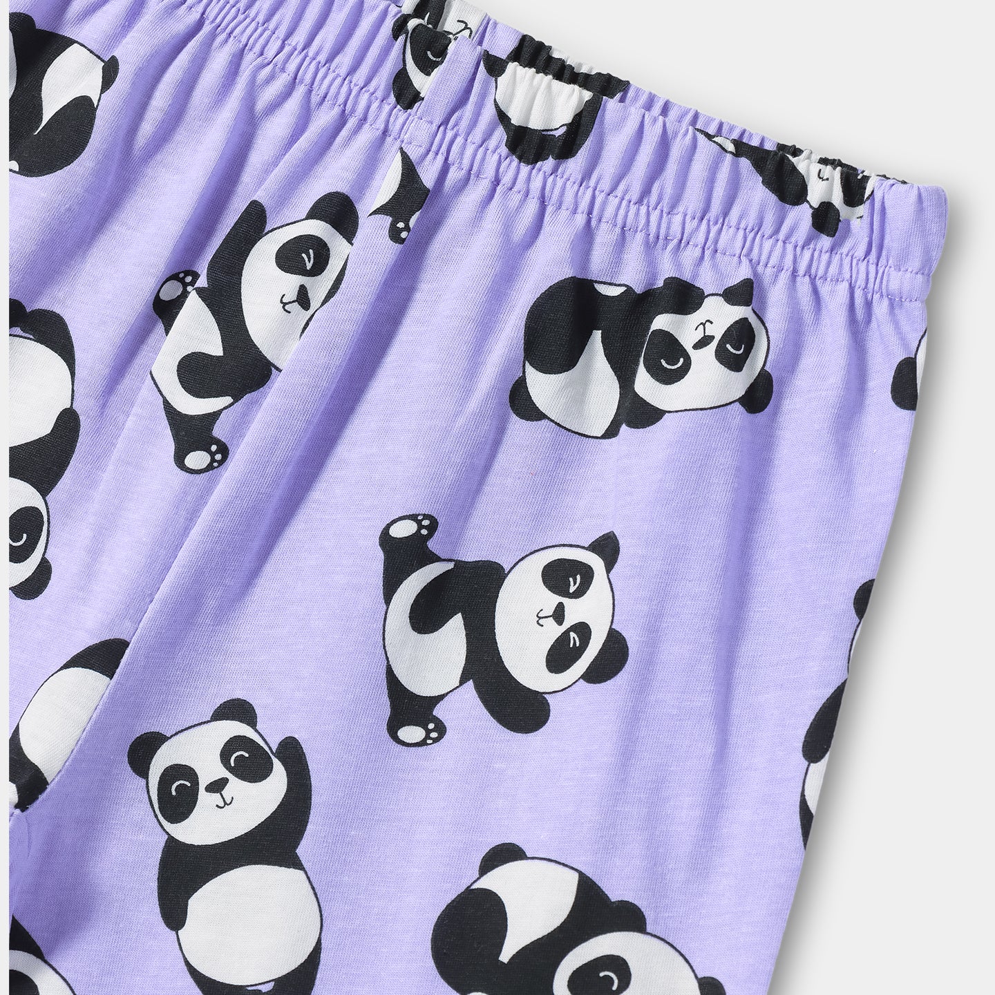 Panda Shorts Set