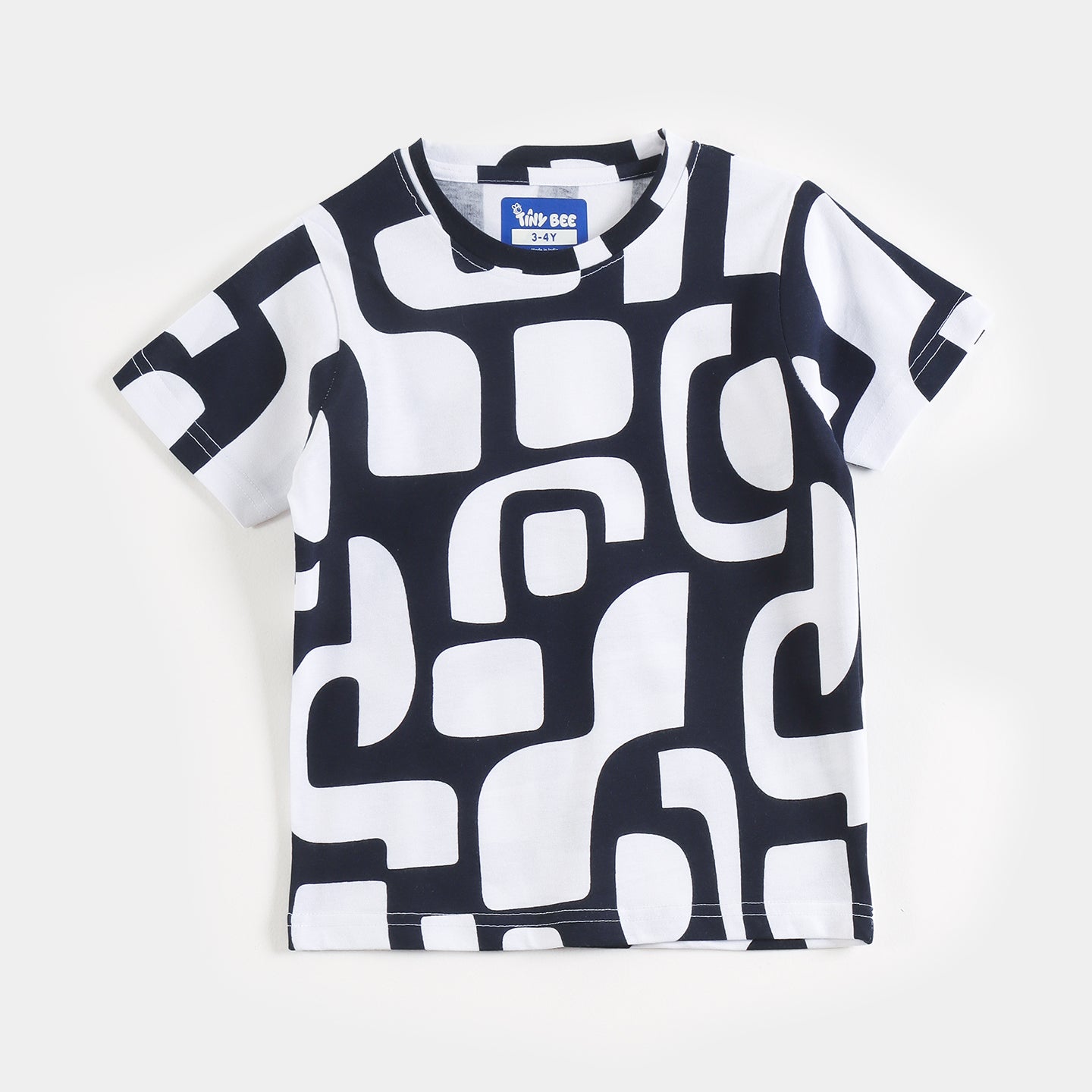 Black & White Abstract Shorts Set (Unisex)