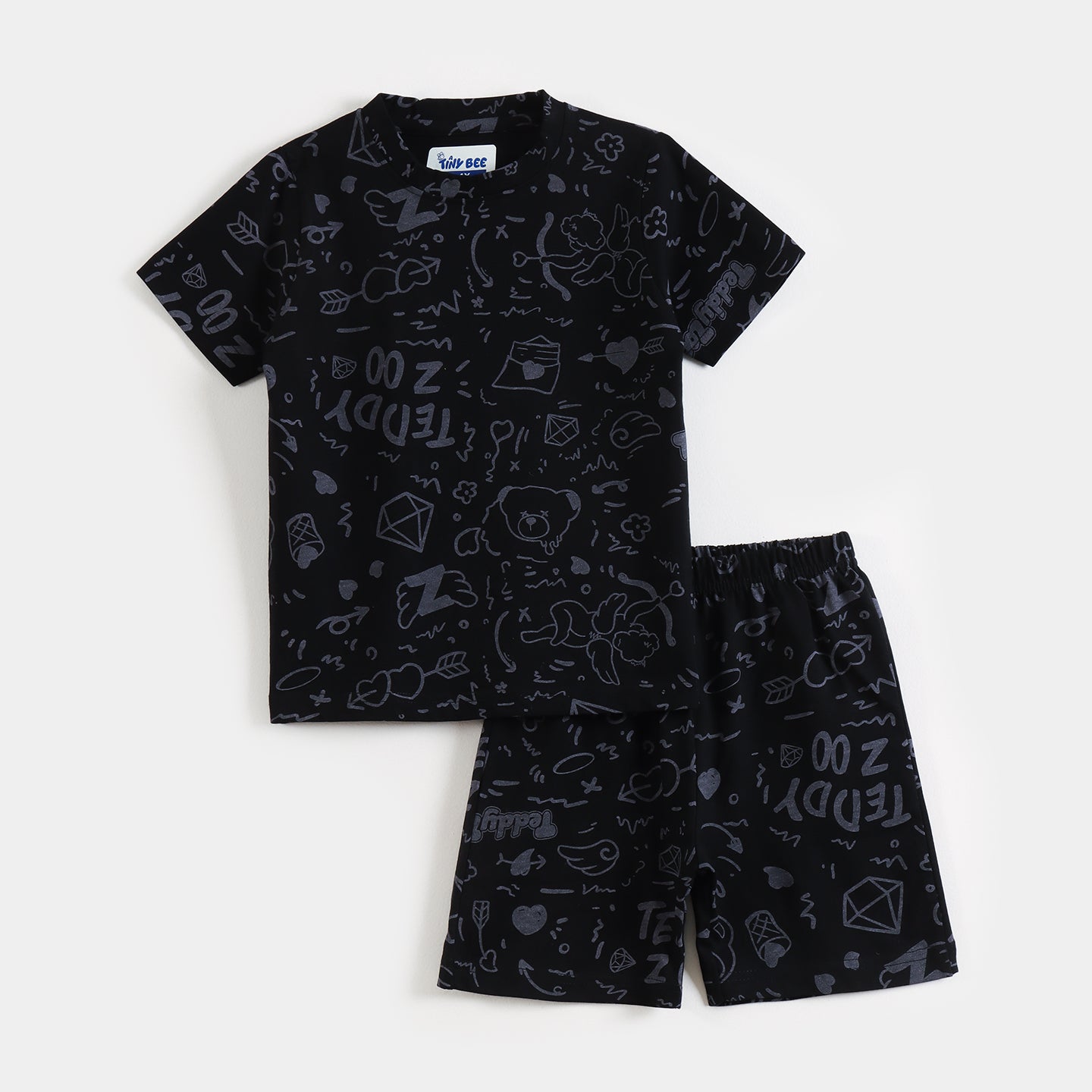 Teddy Play Shorts Set (Unisex)