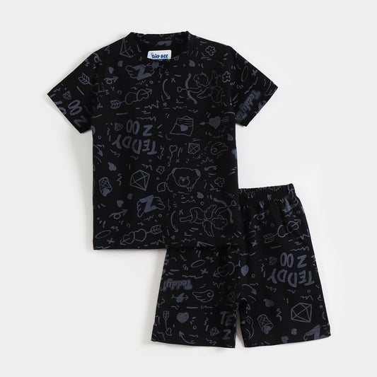 Teddy Play Shorts Set (Unisex)