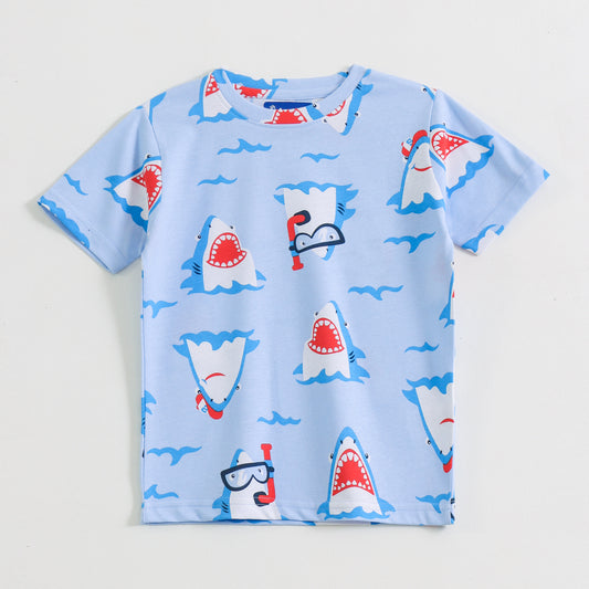Sharky Splash Shorts Set (Unisex)
