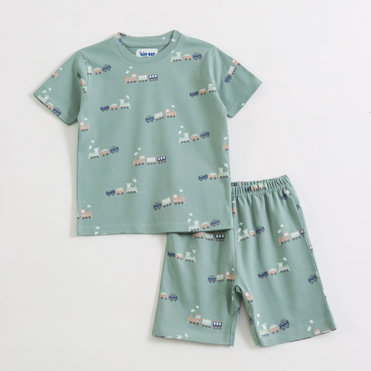 Toy Train Shorts Set (Unisex)