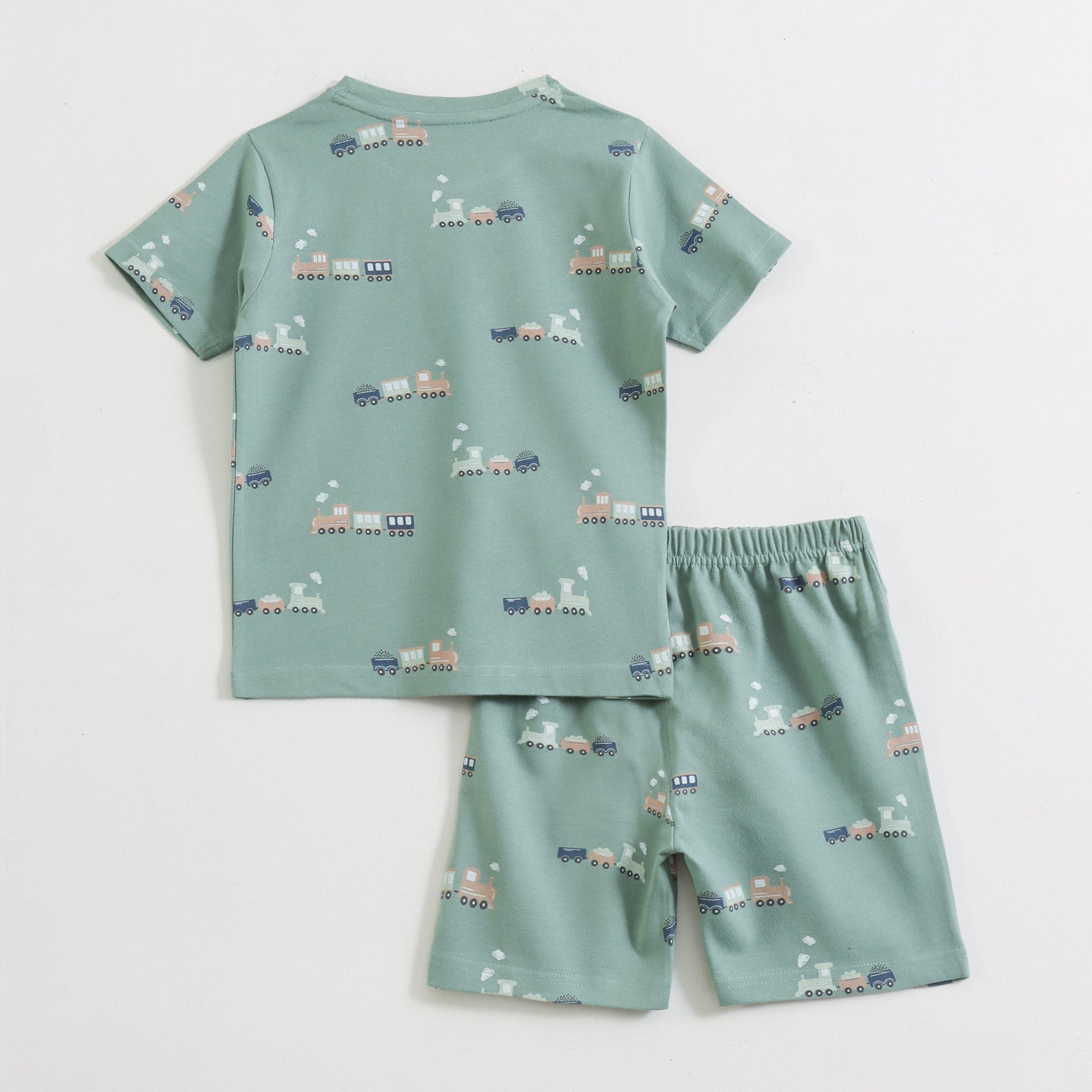 Toy Train Shorts Set (Unisex)