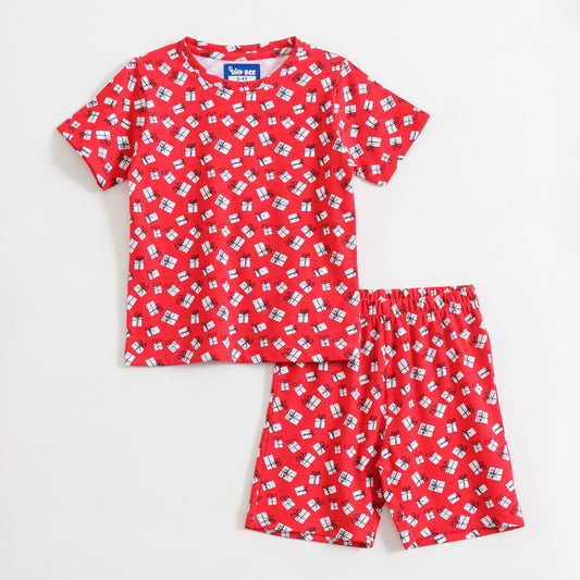 Red Delight Shorts Set (Unisex)