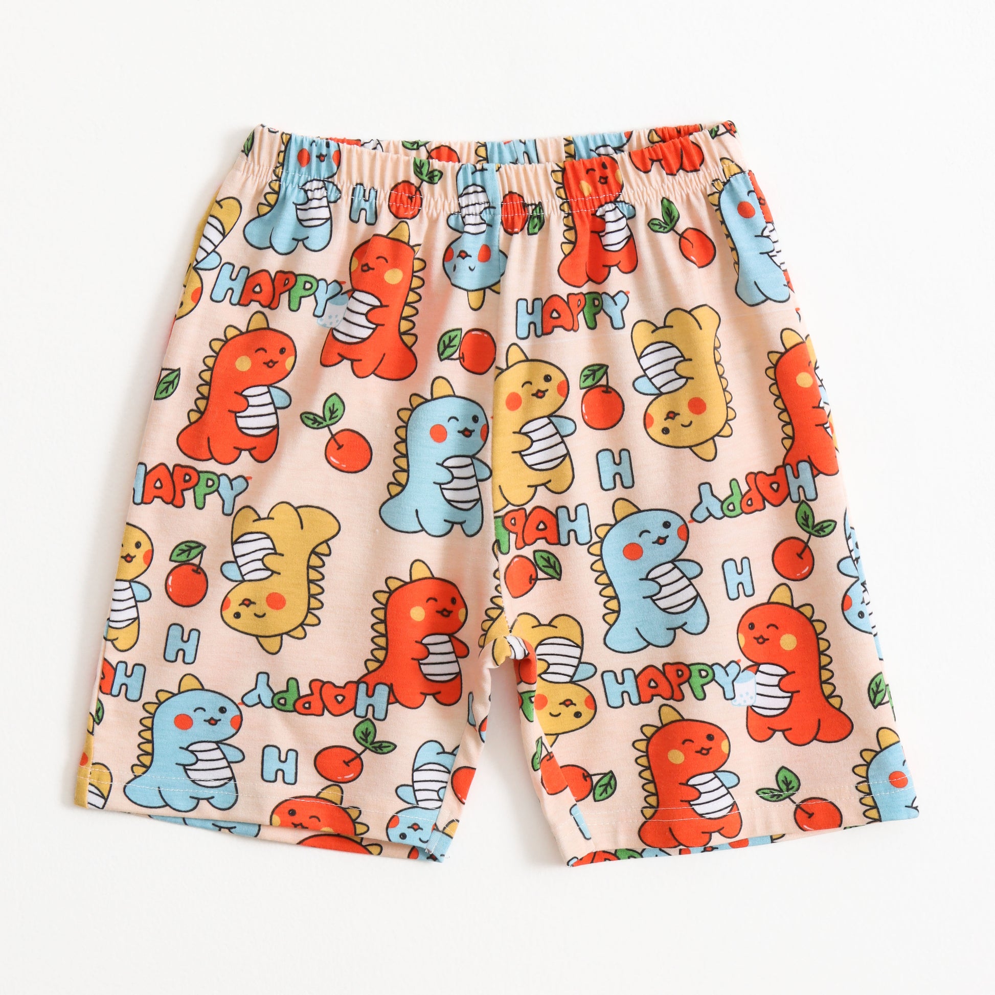 Doodle Dino Shorts Set (Unisex) cotton kids shorts set - image 4
