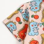 Doodle Dino Shorts Set (Unisex) cotton kids shorts set - image 5