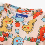 Doodle Dino Shorts Set (Unisex) cotton kids shorts set - image 6