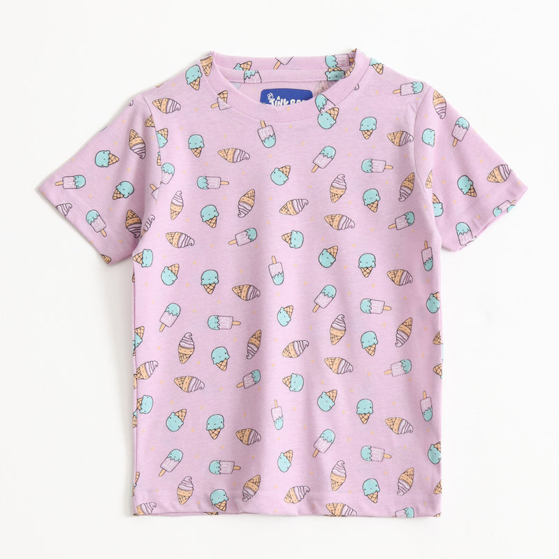 Sweet Cone Shorts Set (Unisex) cotton kids shorts set - image 3