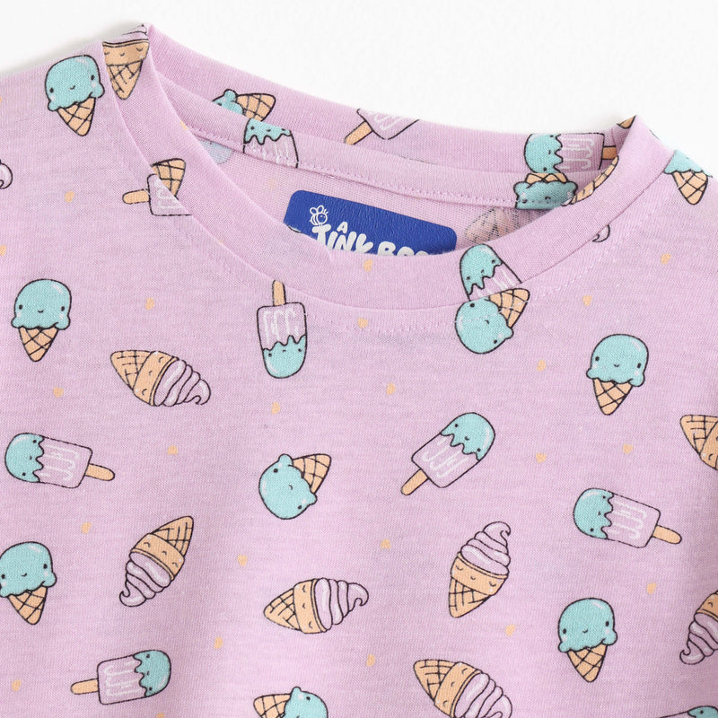 Sweet Cone Shorts Set (Unisex) cotton kids shorts set - image 5