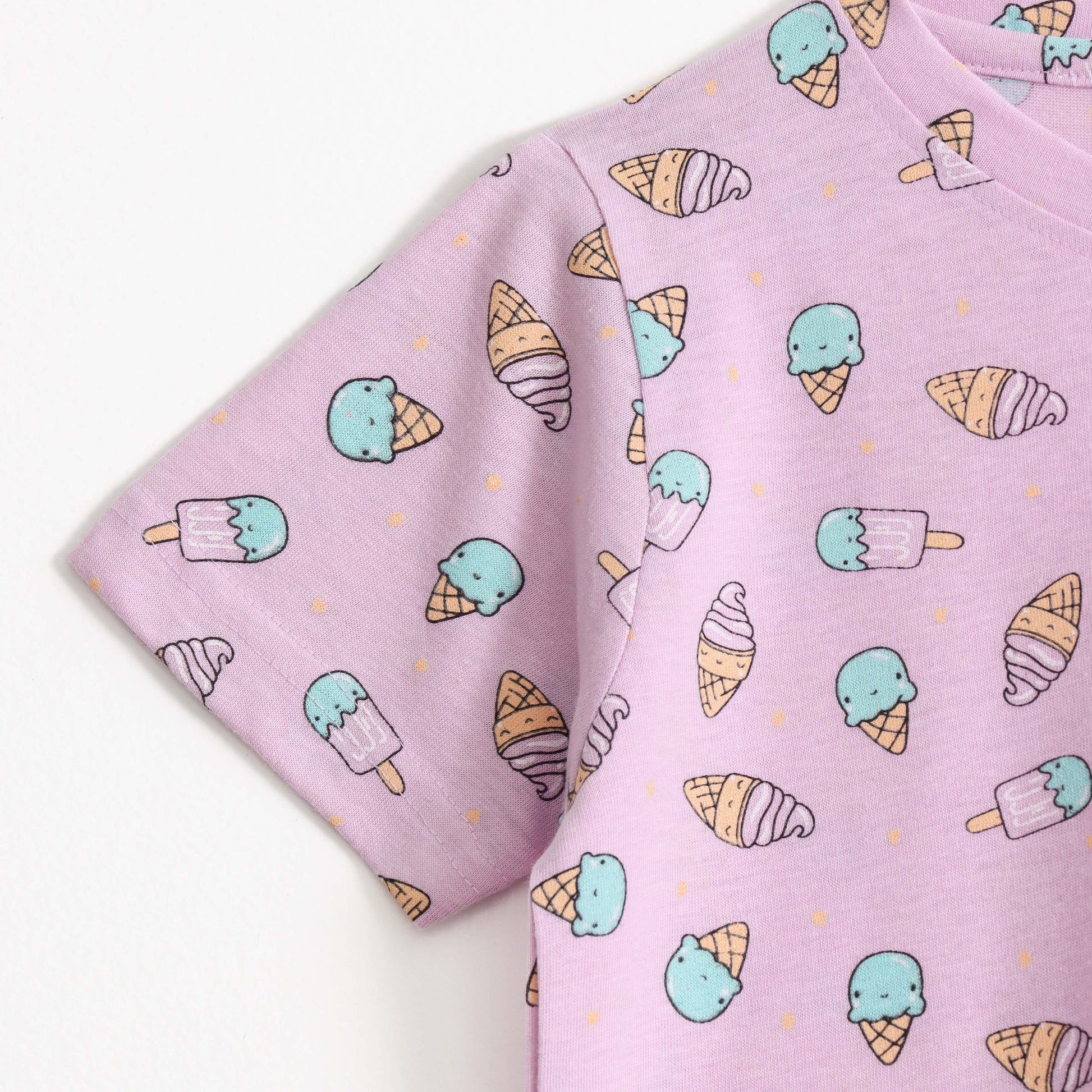 Sweet Cone Shorts Set (Unisex) cotton kids shorts set - image 6