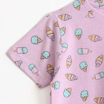 Sweet Cone Shorts Set (Unisex) cotton kids shorts set - image 6