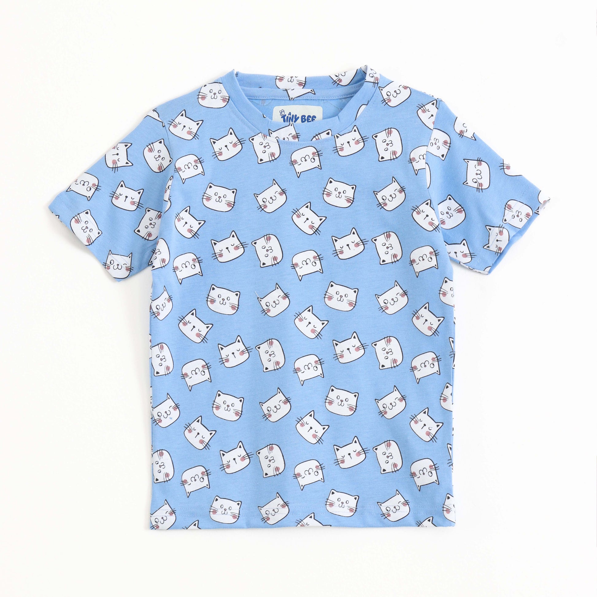 Cloud Puff Shorts Set (Unisex) cotton kids shorts set - image 3