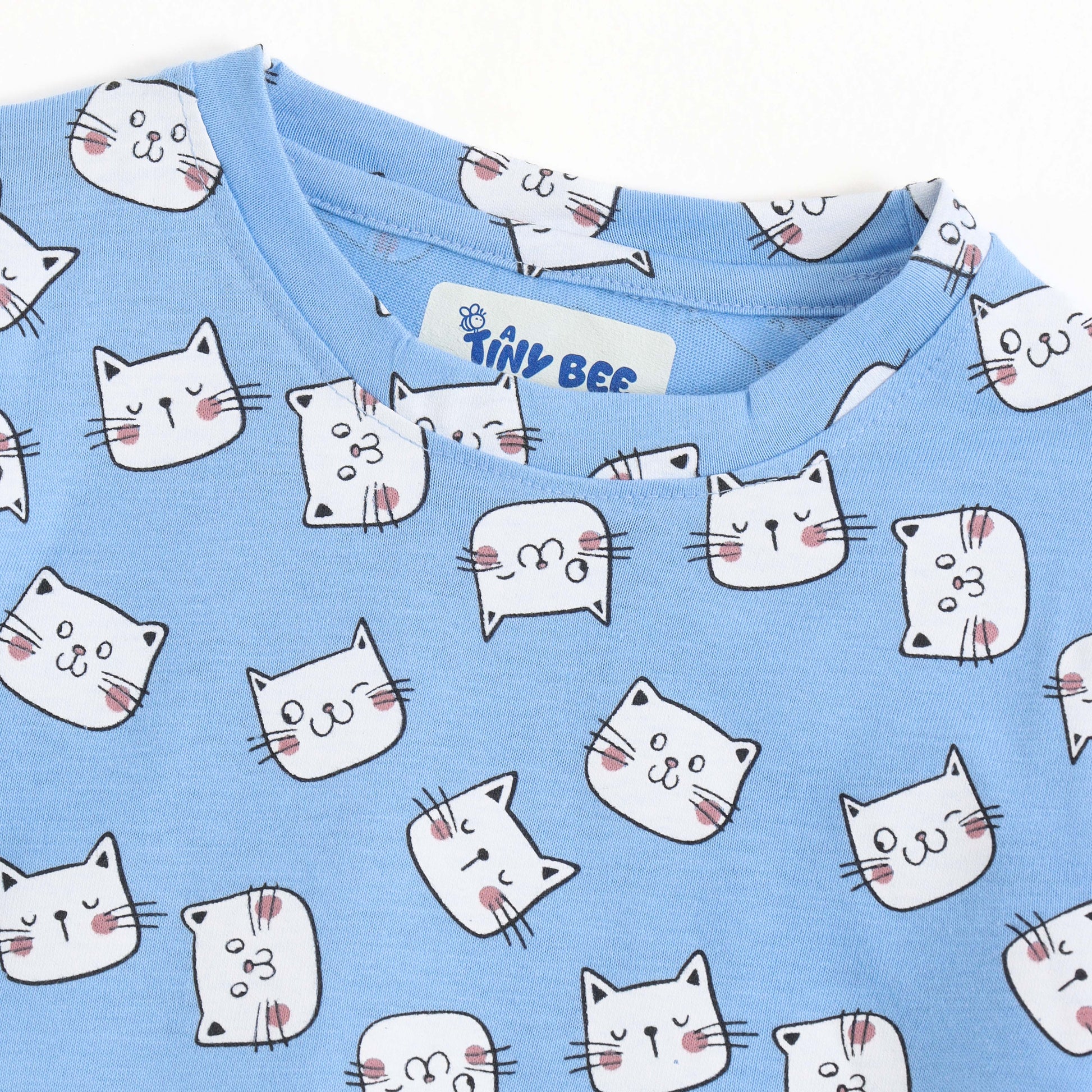 Cloud Puff Shorts Set (Unisex) cotton kids shorts set - image 5