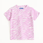 Pink Zebra Shorts Set (Unisex) cotton kids shorts set - image 3