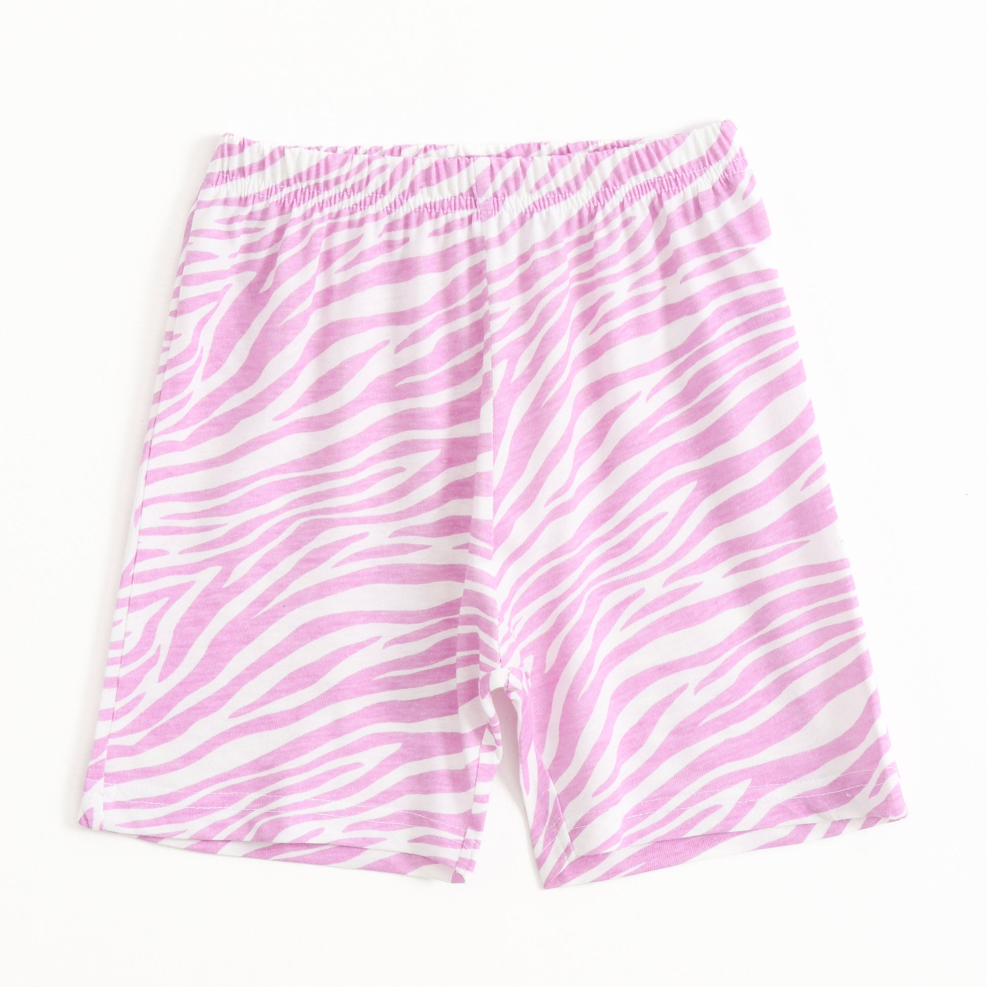 Pink Zebra Shorts Set (Unisex) cotton kids shorts set - image 4
