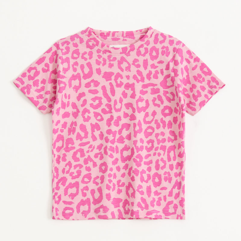 Pink Leopard Shorts Set (Unisex) cotton kids shorts set - image 3