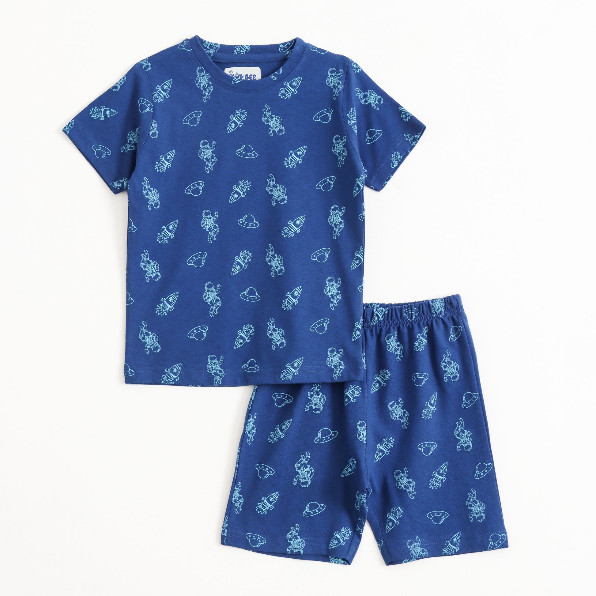 Ocean Shell Shorts Set (Unisex) cotton kids shorts set - image 1