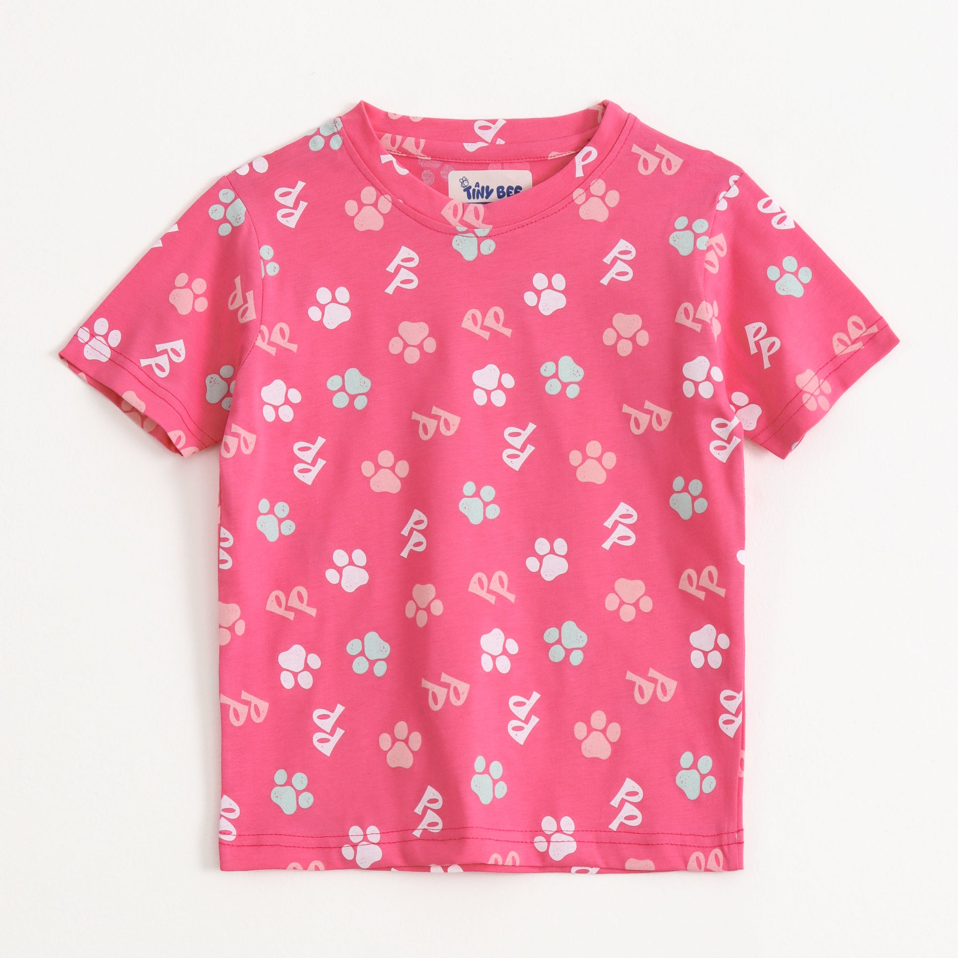 Berry Bow Shorts Set (Unisex) cotton kids shorts set - image 3