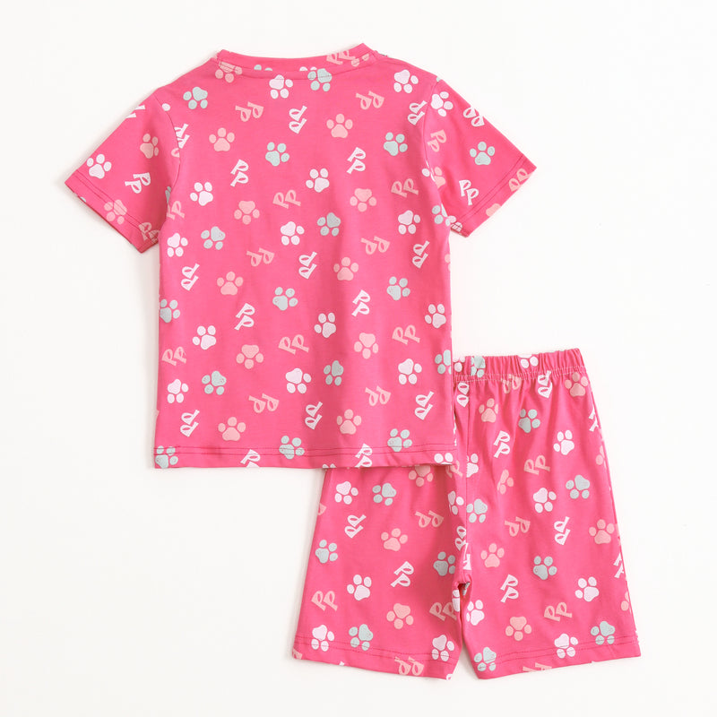 Berry Bow Shorts Set (Unisex) cotton kids shorts set - image 2